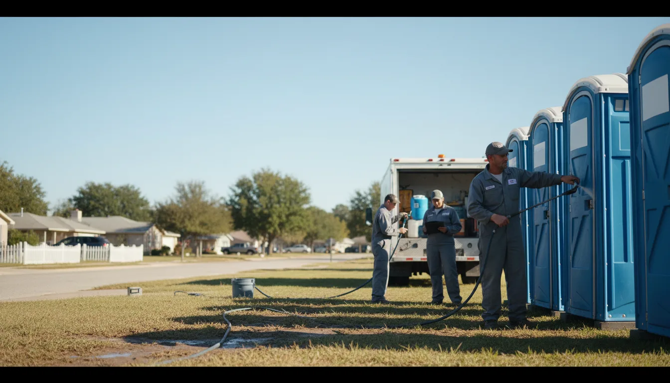 Long-Term Portable Toilet Rental in Springhill, LA near me